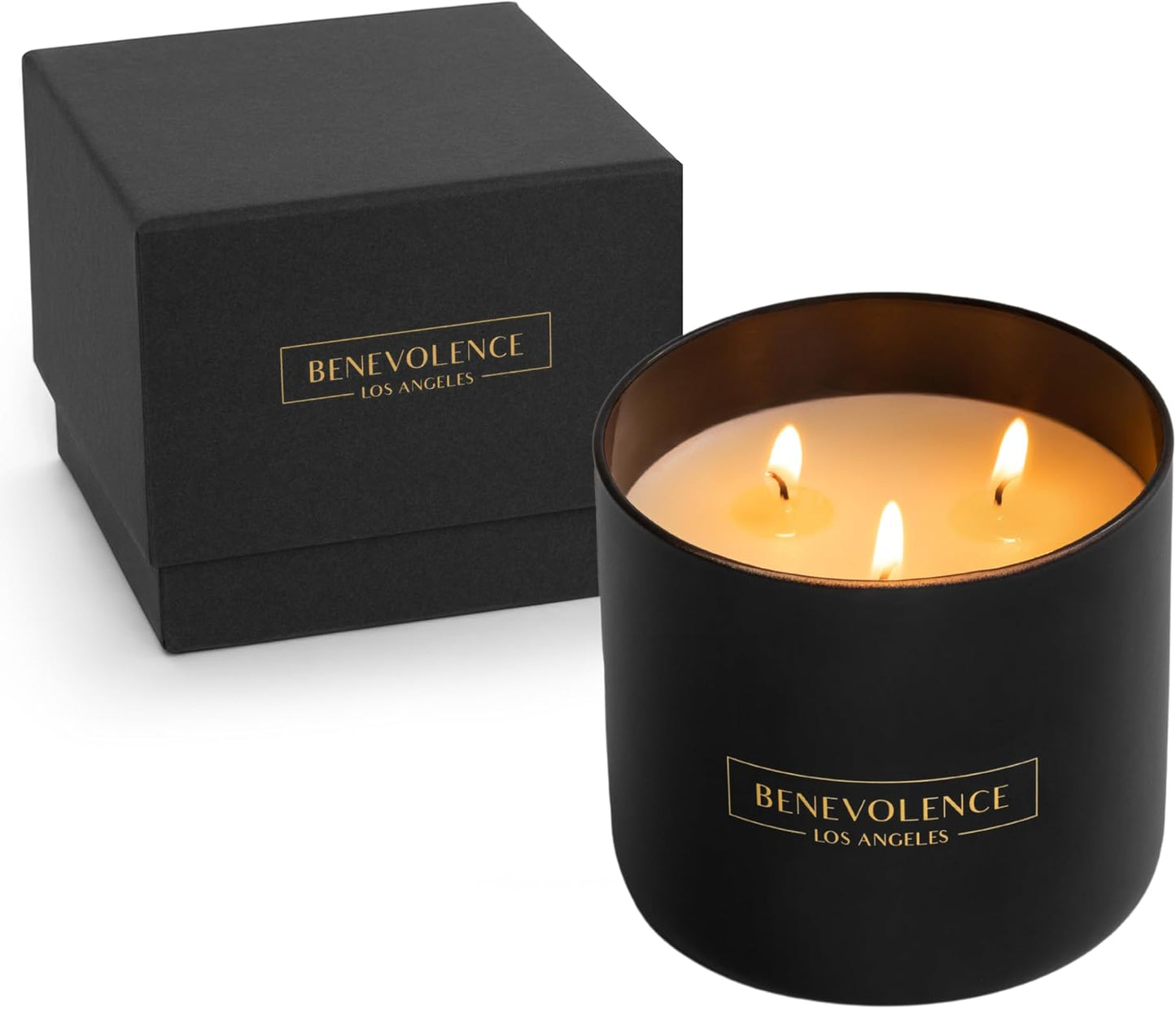 Benevolence Candles Eucalyptus Orange Wood Wick Candles, Soy Scented Candles for Women | 8 Oz Scented Candles for Home Scented | Eucalyptus Candles | Christmas Candles | Men Candles, Bathroom Candle